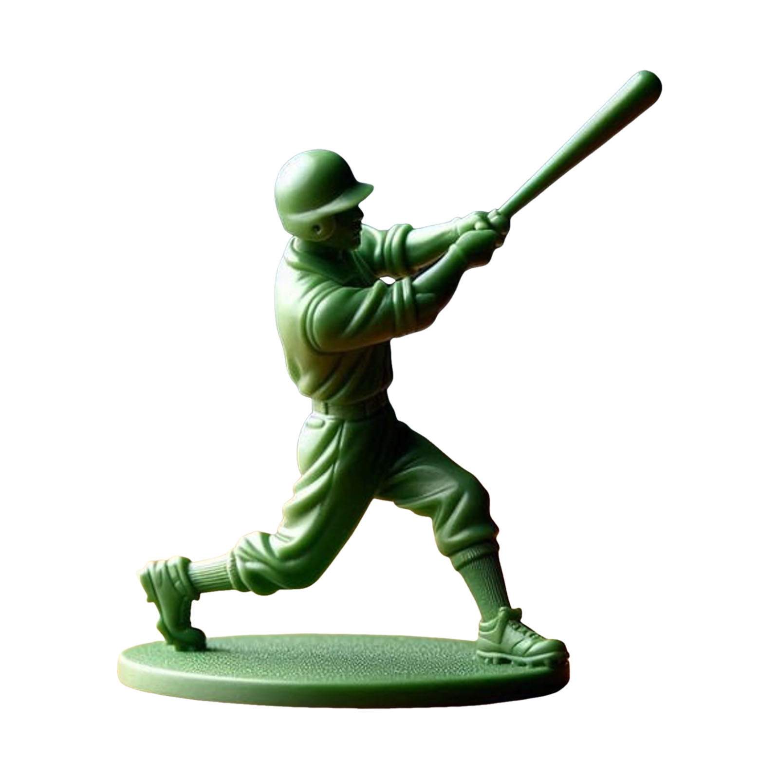 thumbnail image 2 of Interesante Soldado de Béisbol Verde Personaje Juguete Clásico Conjunto Estatua Jugador de Béisbol Novedad Mini Soldado Estatua Adecuado para la Decoración del Hogar Escritorio, 2 of 2